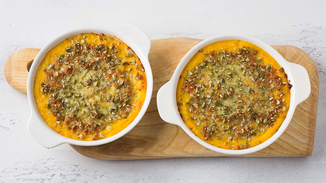 pumpkin gratin