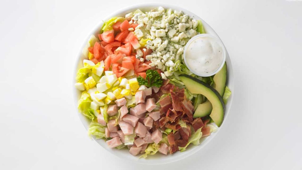 bland looking cobb salad