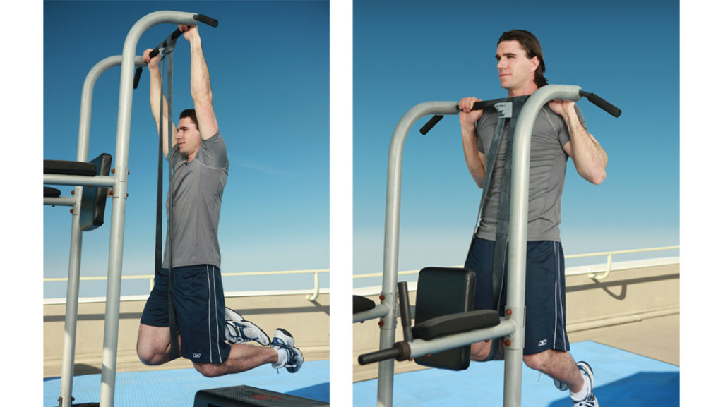 a banded pullup