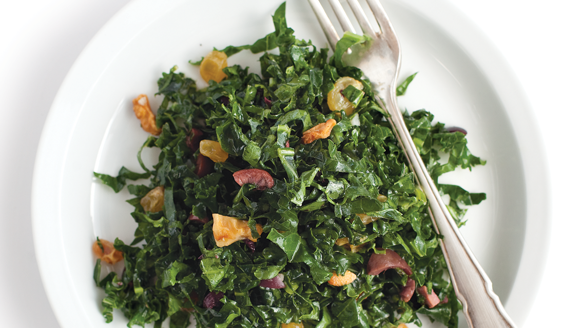 raw kale salad