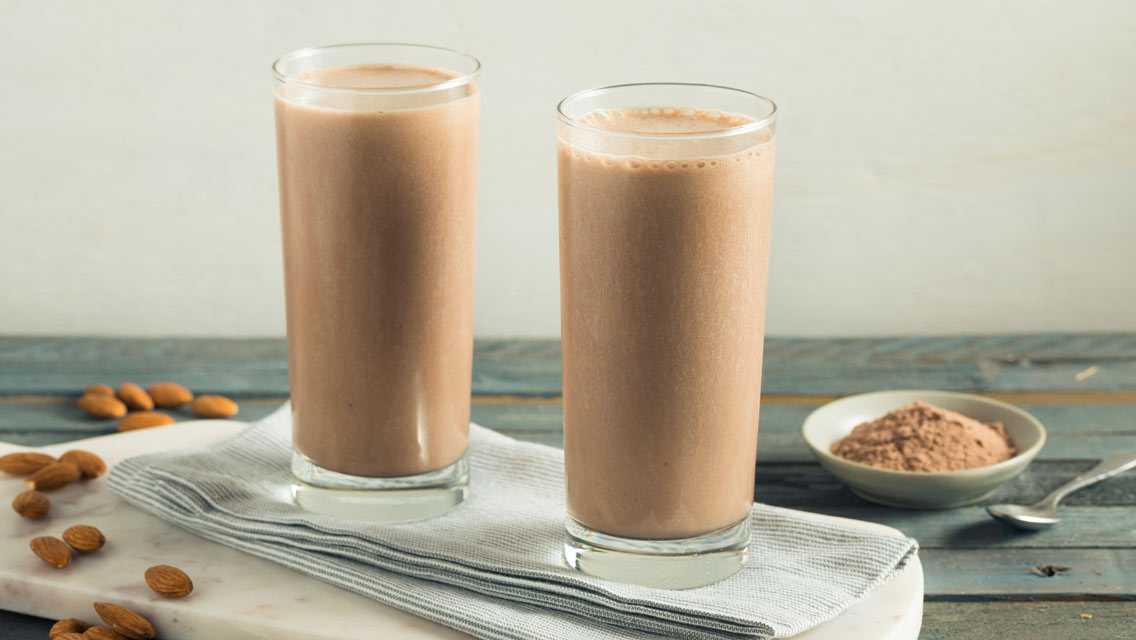 chocolate avocado shake
