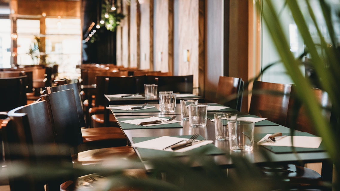 beautiful restaurant setting