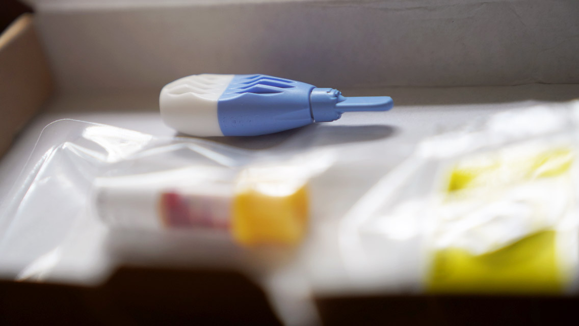 an at home test kit