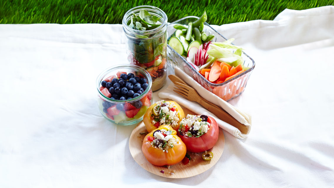 how to build an easy and health picnic