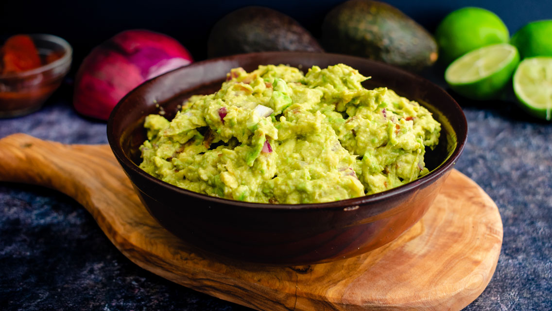 homemade guacamole