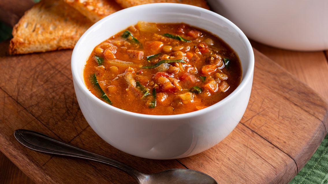 sausage lentil stew