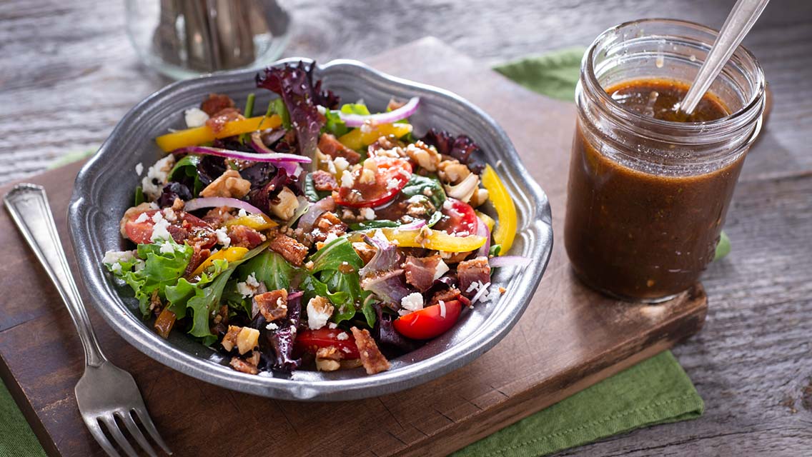 homemade vinaigrette