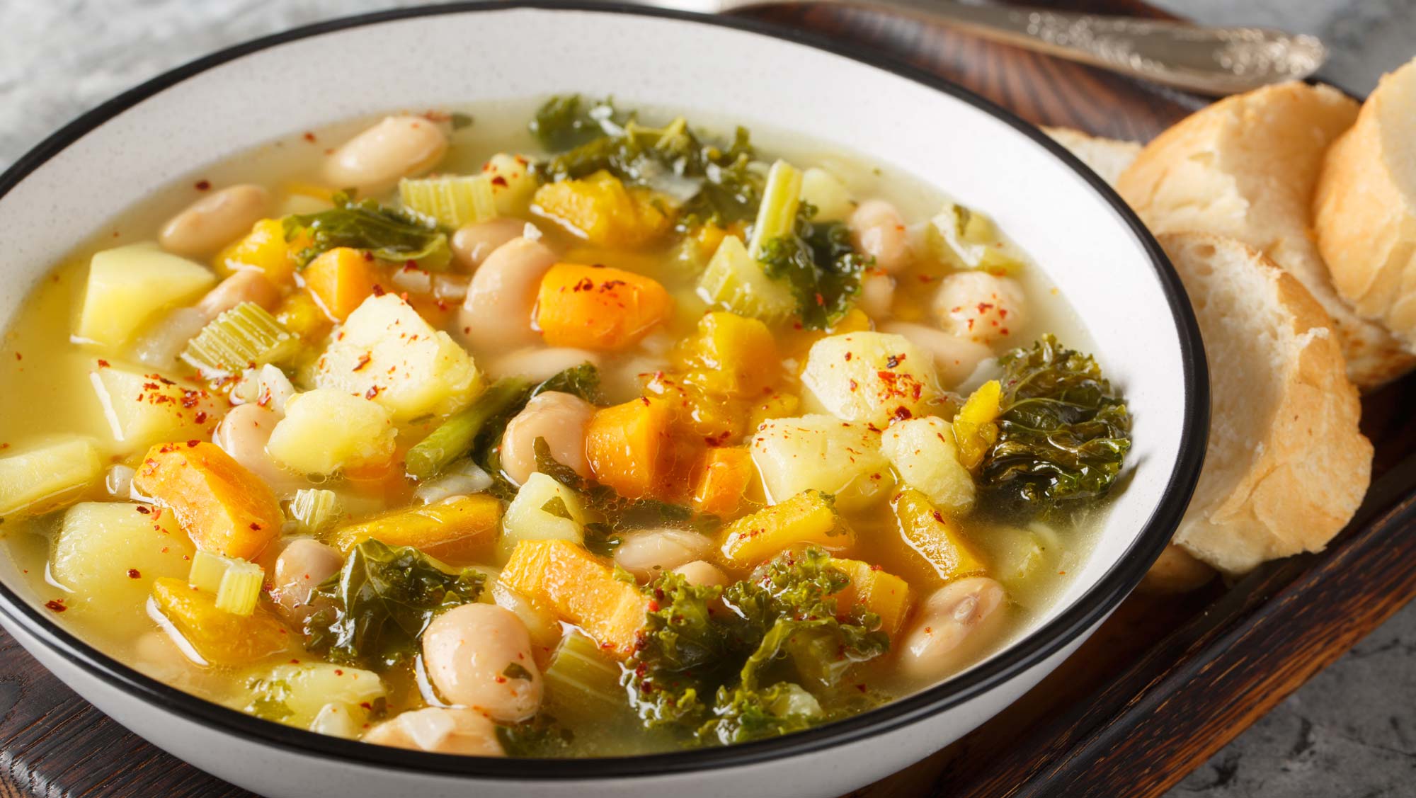 white bean soup