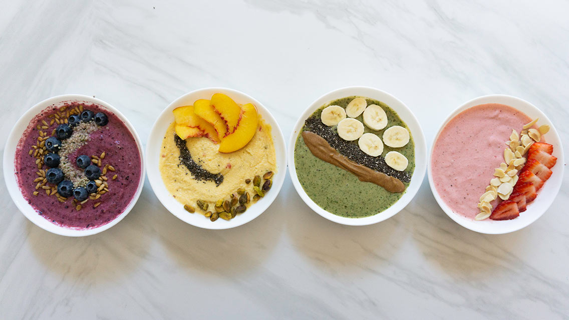 4 Smoothie Bowls