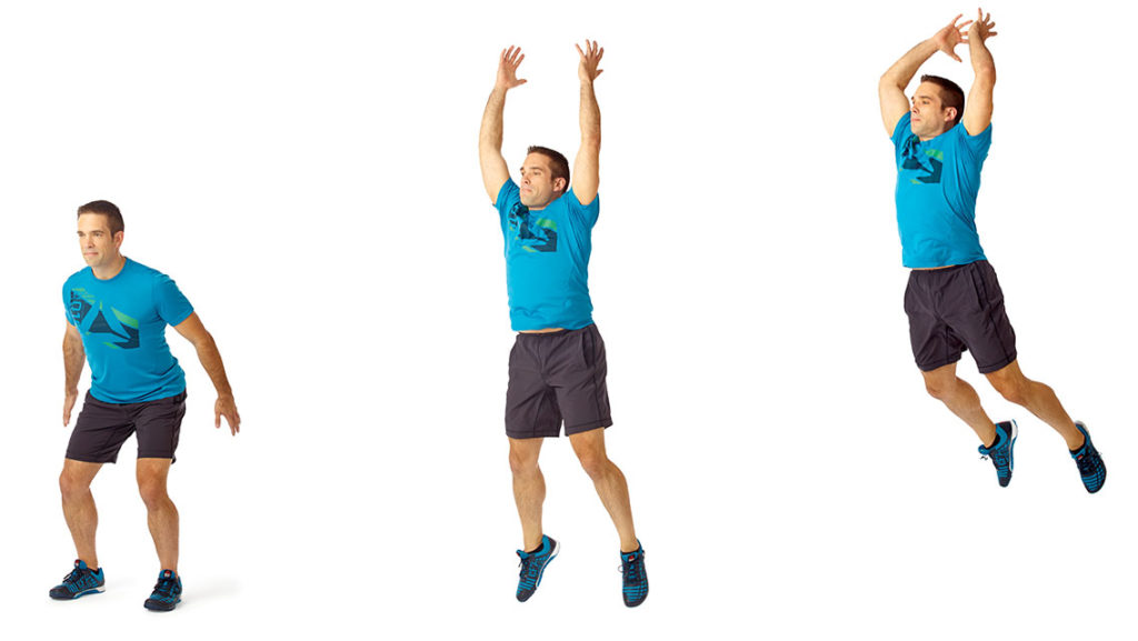 build explosive power with vertical jump