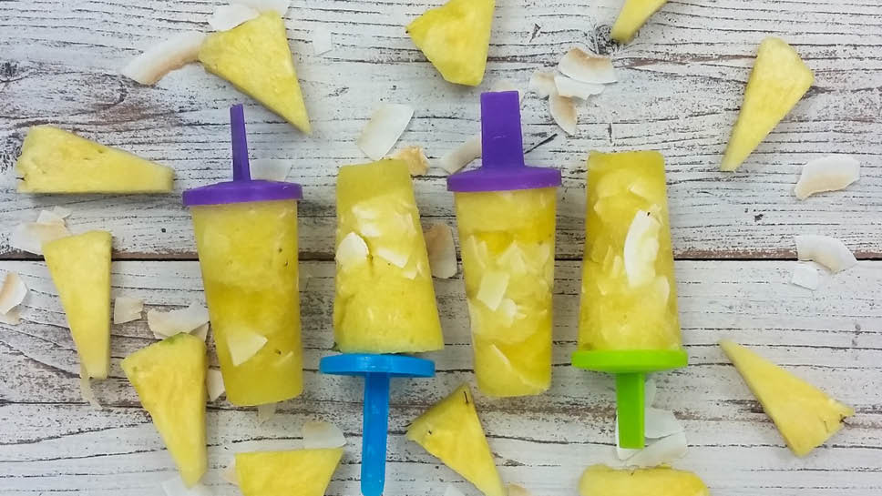 pineapple popsicles
