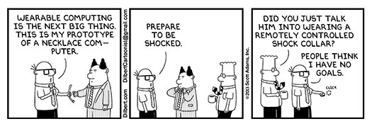 Comic Strip by Scott Adams, author of Dilbert and How to Fail at Everything and Still Win Big
