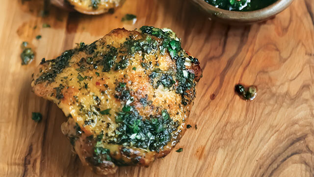 Baked-Chicken-With-Minted-Chimichurri