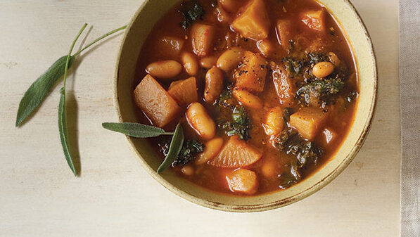 Bean-and-root-vegetable-stew