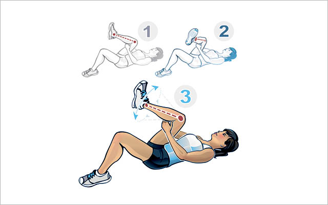 Better hip mobilization stretch illustration