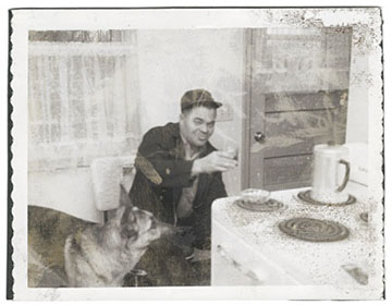 vintage picture of Craig Cox's dad