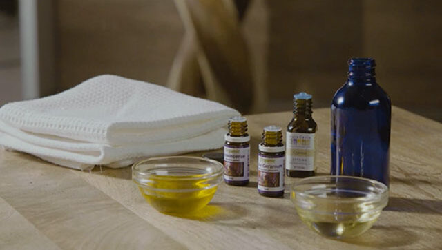 DIY Beauty: Cypress Firming Facial Oil (Video)