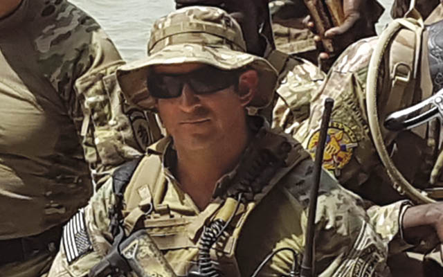 Dardia in 2017 serving in Chad.