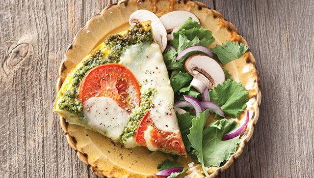 Pizza Margherita Frittata