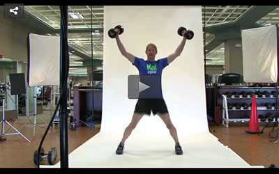 Hyperfit Workout: Dumbbell “X” Explosion Jumping Jack (Video)