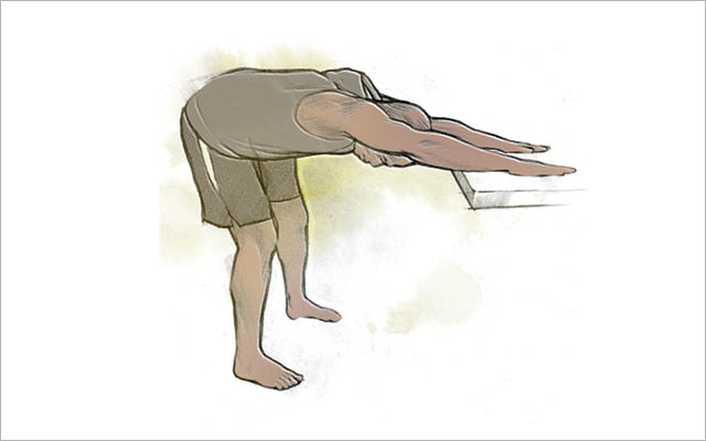 Illustration of extending exercise