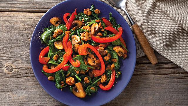 fresh lentil salad