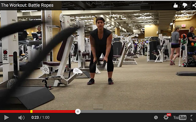 The Workout: Battle Ropes (Video)