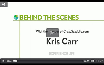 Behind the Scenes With Kris Carr (Video)