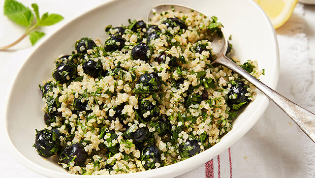 Lemon Blueberry Quinoa