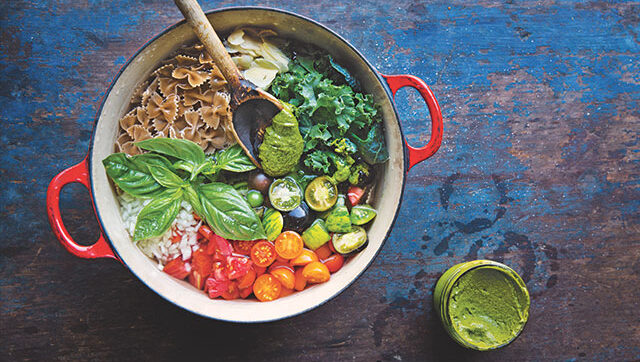 Pasta made in one pot