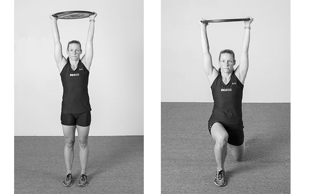 Overhead-Lunges