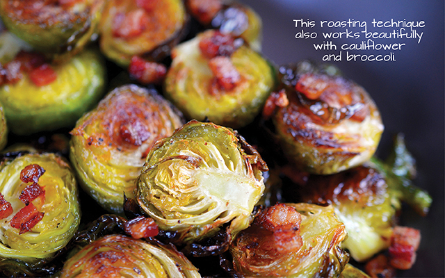 Roasted Brussels Sprouts With Bacon
