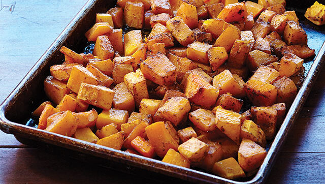 Roasted Squash With Garam Masala