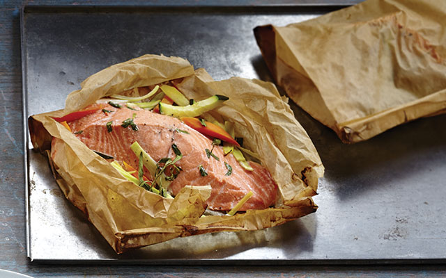 Salmon-Baked-in-Parchment