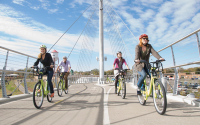 3 towns, 2 wheels: urban bike tourism