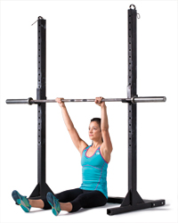 metabolic resistance inverted row sitting