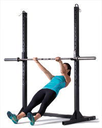 metabolic resistance inverted row pulling up