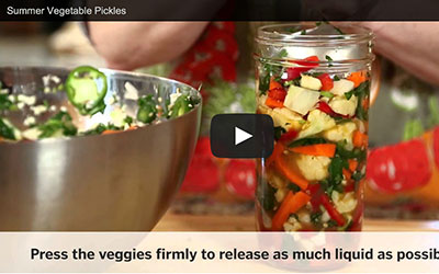 Summer Vegetable Pickles (Video)