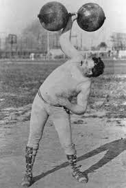 vintage strongman photo