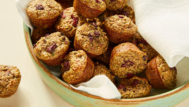 Zucchini-and-Olive Muffins