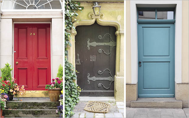 Colorful and fun doors