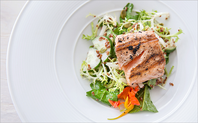 fish salmon salad