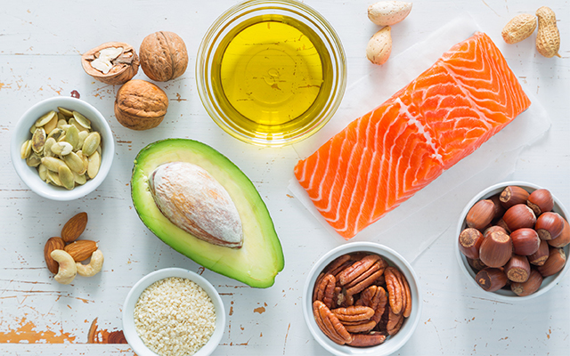 healthy-fats-food-arthritis-salmon-avocado-nuts-seeds