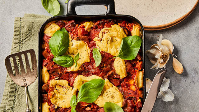 Spinach lasagna