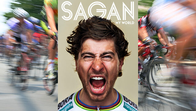 A picture of Peter Sagan's new book