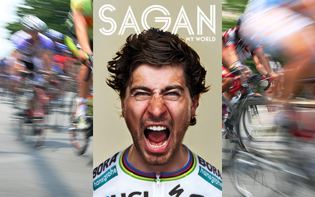 A picture of Peter Sagan's new book