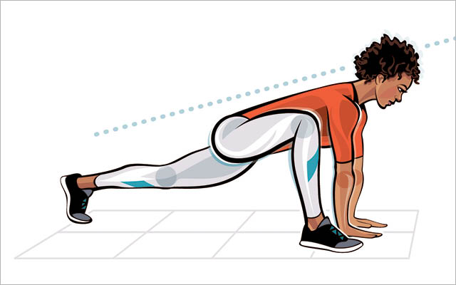 illustrations runners stretch