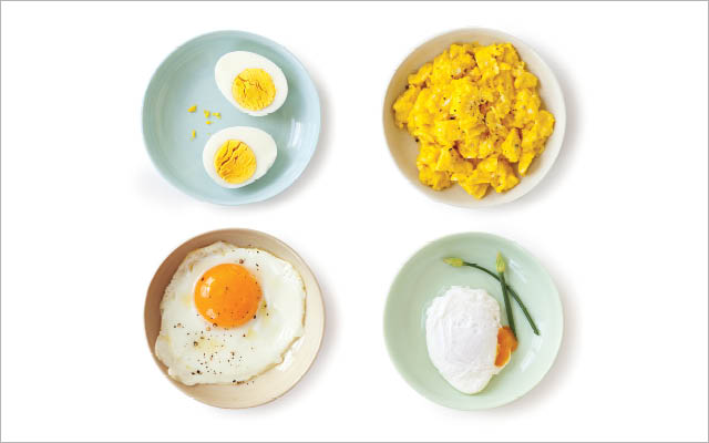 egg dish collage