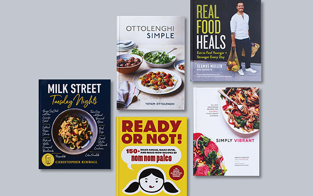 Five cookbooks