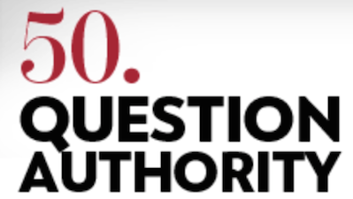 One of Pilar Gerasimo's Revolutionary Acts, this one about questioning authority